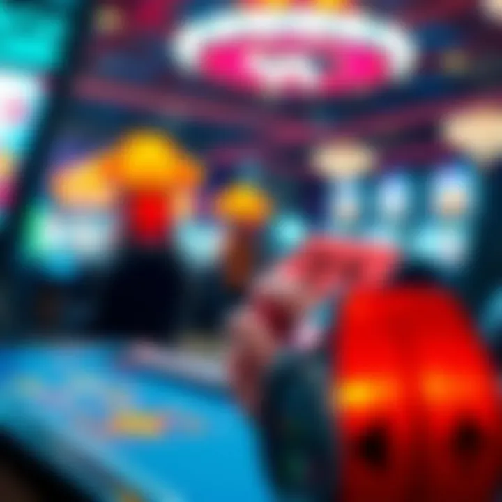 Gameplay Mechanics in Inferno Slots Illustration depicting exciting gameplay mechanics within the Inferno Slots app