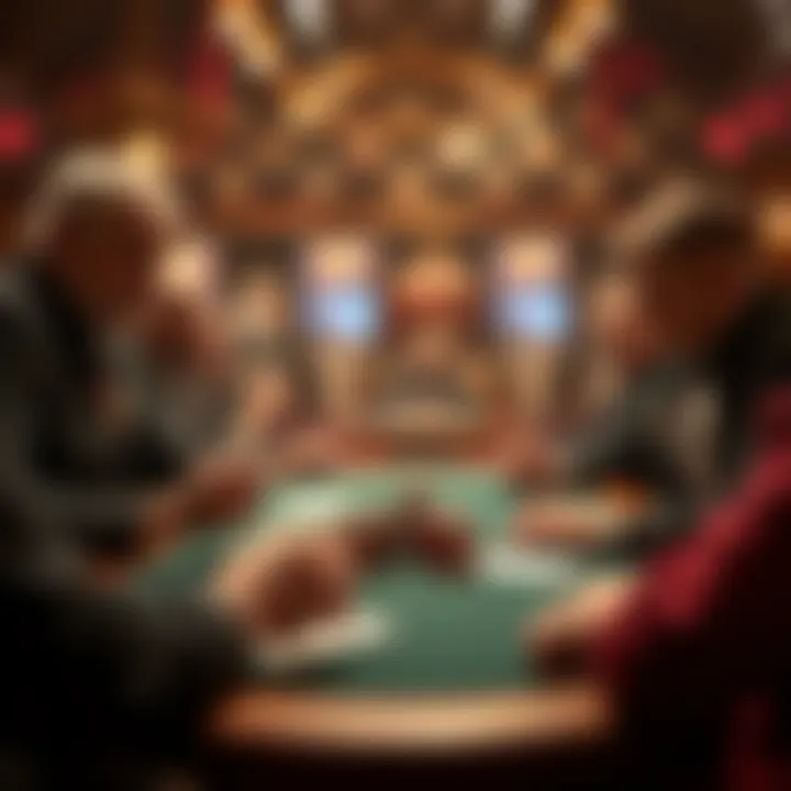 Players showcasing advanced strategies in a Spades game