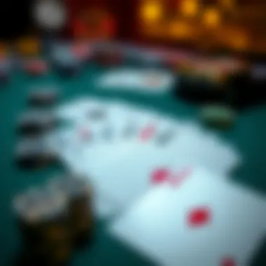 Mastering Tactics: Gameplay Strategies for Spades A strategic layout depicting gameplay tactics in Spades