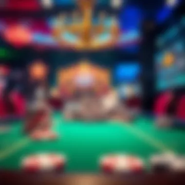 Visualization of different types of bonuses available for players