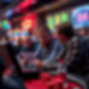 Bettors Analyzing Game Statistics A strategic discussion among bettors analyzing game statistics