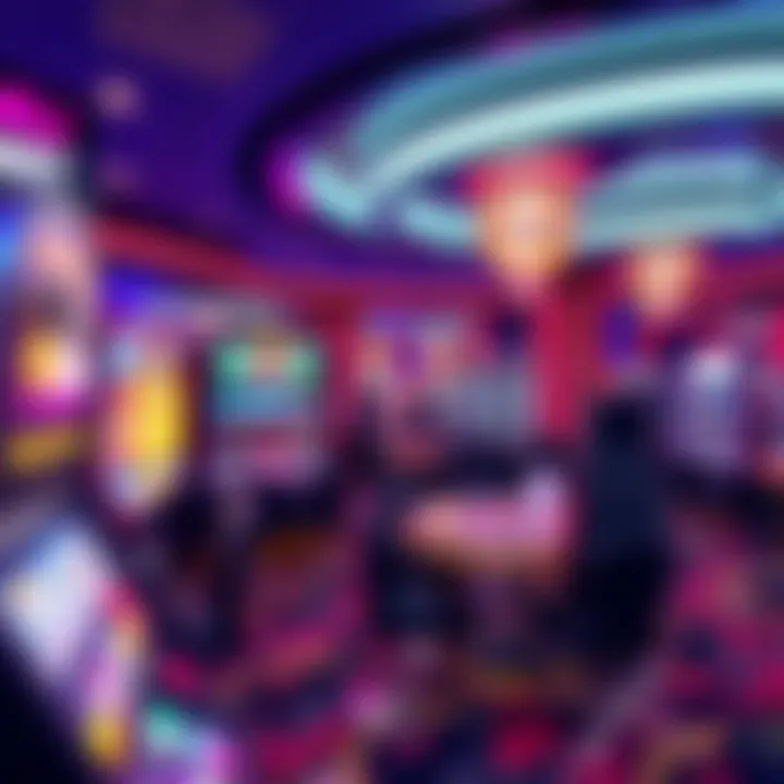 Inside the Casino: A Gaming Experience Like No Other Interior design highlighting the vibrant gaming area