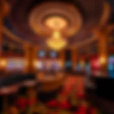 A Glimpse into the Casino's Opulent Lounge Luxurious lounge area with top-notch amenities