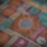 Colorful assortment of scratch-off lottery tickets in New York