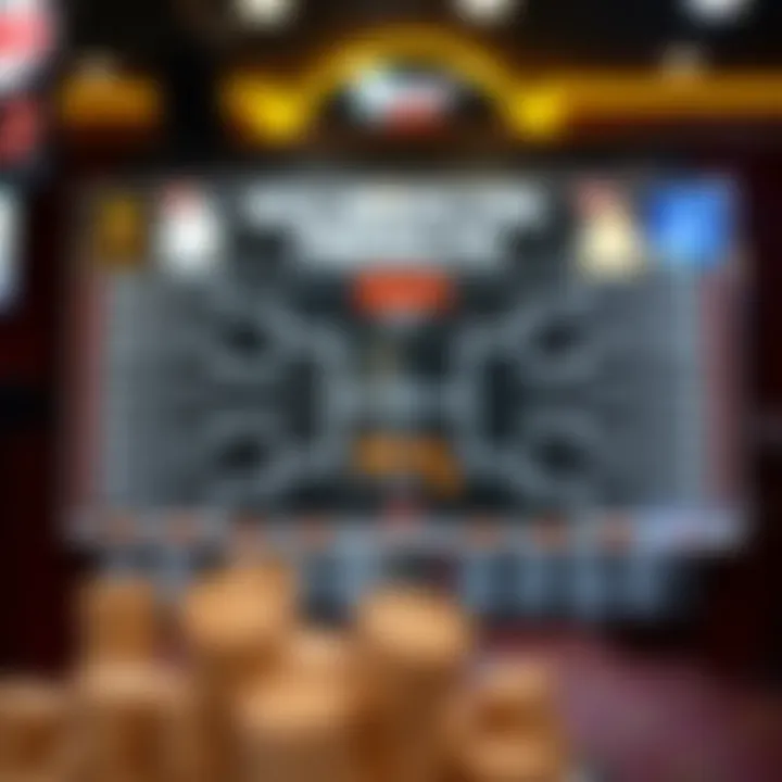 Creative Scoreboard for Tracking Results Creative scoreboard for tracking bracket results