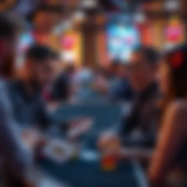 Engaged Colleagues Discussing Teams Engaged colleagues discussing NCAA teams