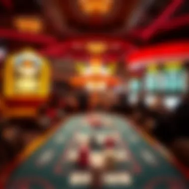 A vintage photograph capturing the essence of early Las Vegas gambling