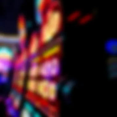 The Allure of Slot Machines in Vegas Close-up of a slot machine with bright symbols