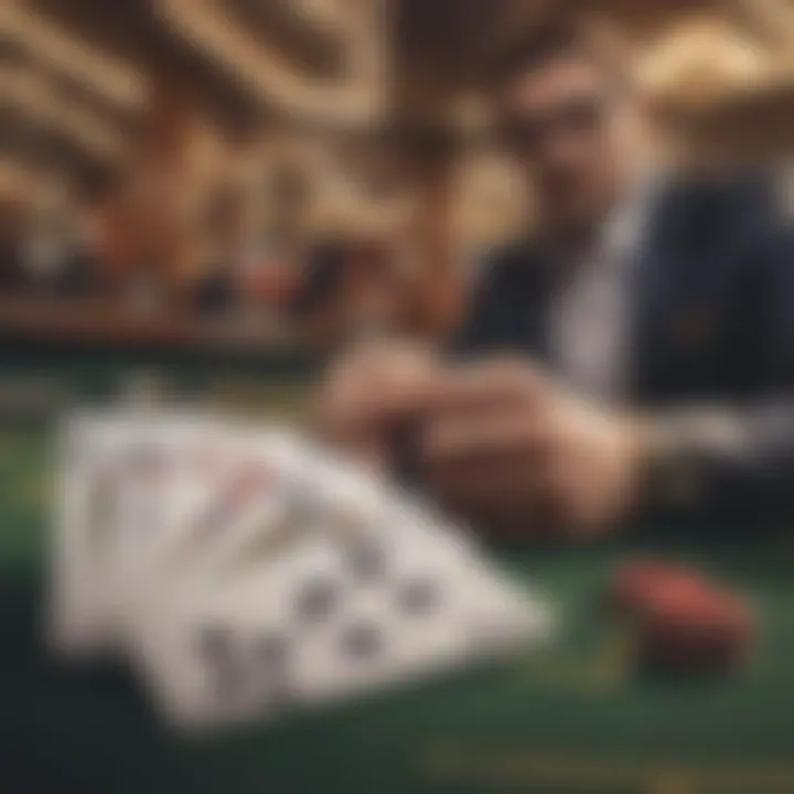 Illustration of responsible gambling practices