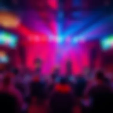 Live Entertainment at River Casino Resort Entertainment stage featuring a live performance