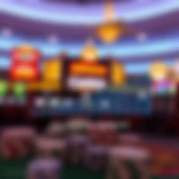 Economic graph illustrating the impact of the casino on the local economy