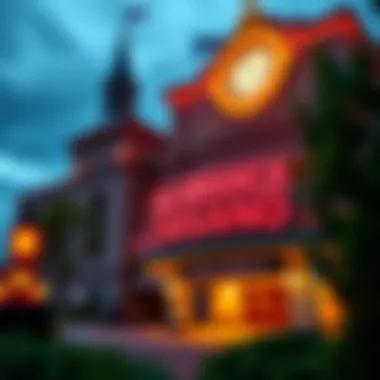 Exterior view of Salamanca Casino showcasing its architectural design