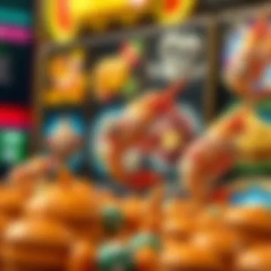 Symbols and Features in Shrimpmania Illustration showcasing the unique symbols and features of Shrimpmania