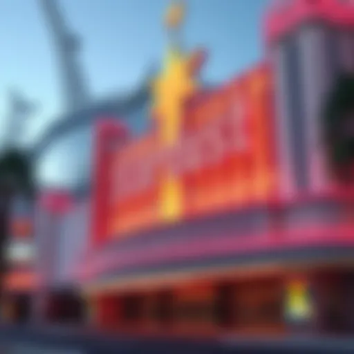 Stardust Casino's Iconic Facade Exterior view of Stardust Casino showcasing its iconic architecture