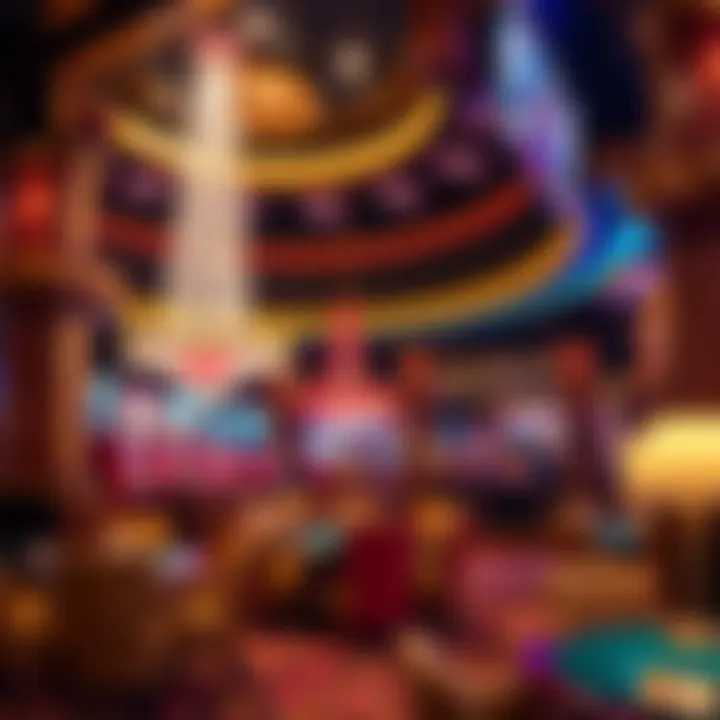 Elegant Lounge Atmosphere of Stardust Casino Luxurious lounge area highlighting the casino's amenities and ambiance