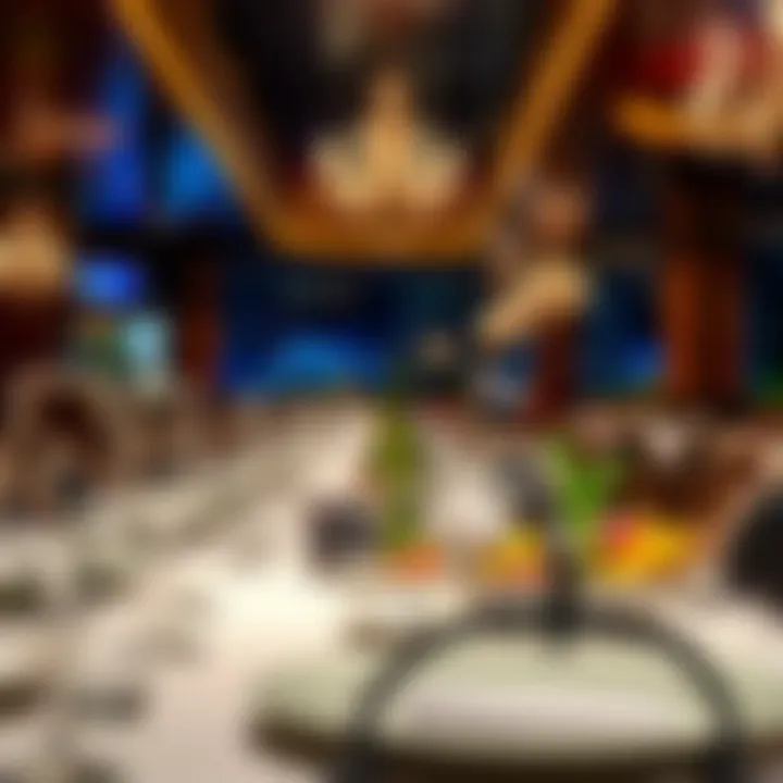 Gourmet Dining Experience Dining area offering gourmet meals