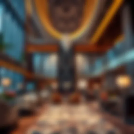 Luxury Hotel Lobby Elegant hotel lobby showcasing luxurious decor