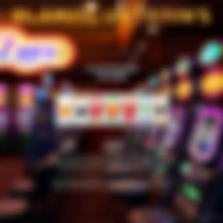 Player Behavior Patterns Diagram illustrating player behavior patterns and their impact on slot machine outcomes