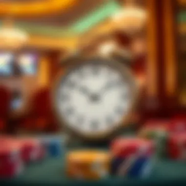 Timing is Key: When to Book Your Stay Clock symbolizing timing in booking