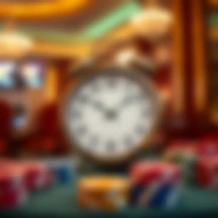 Timing is Key: When to Book Your Stay Clock symbolizing timing in booking