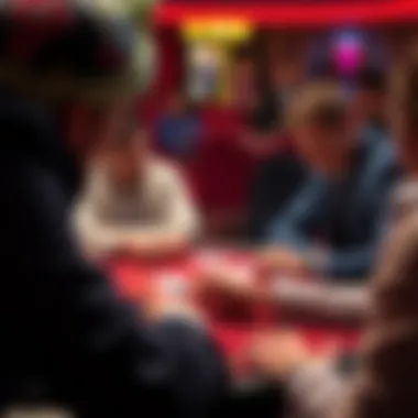 Player Interactions in Texas Hold'em Player interactions during Texas Hold'em