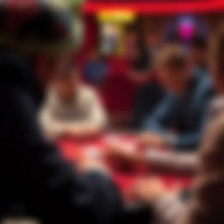 Player Interactions in Texas Hold'em Player interactions during Texas Hold'em