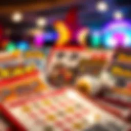 Variety of Texas Lottery scratch-off tickets displayed