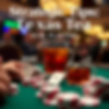Graphic showing strategic tips for playing Texas Tea