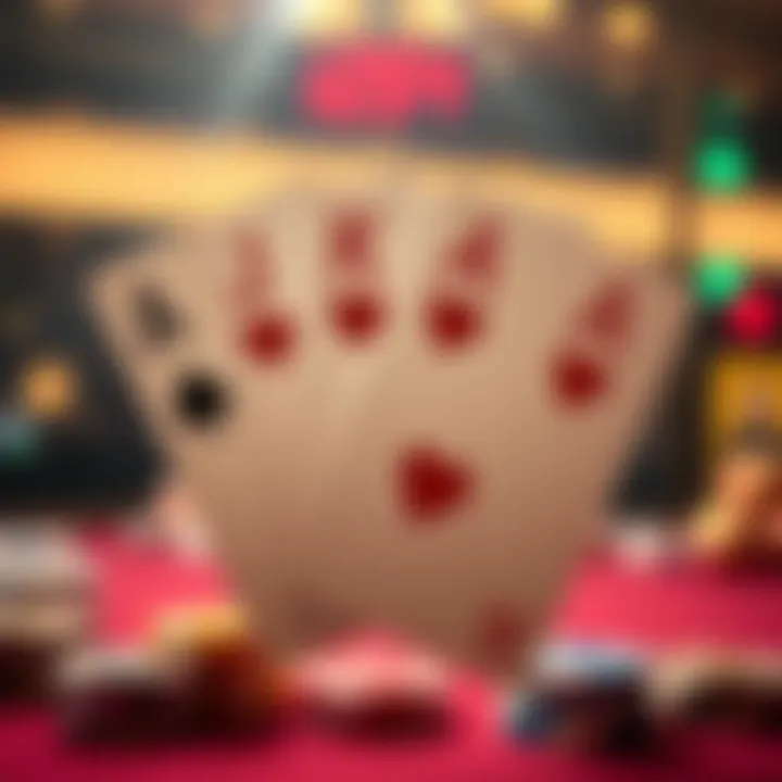 Straight Flush - A Rare and Powerful Hand Graphical depiction of a straight flush in poker