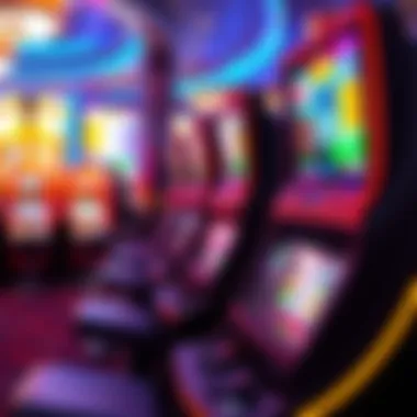 Innovative Gaming Technology in Casinos Innovative technology integration showcased on casino gaming terminals.