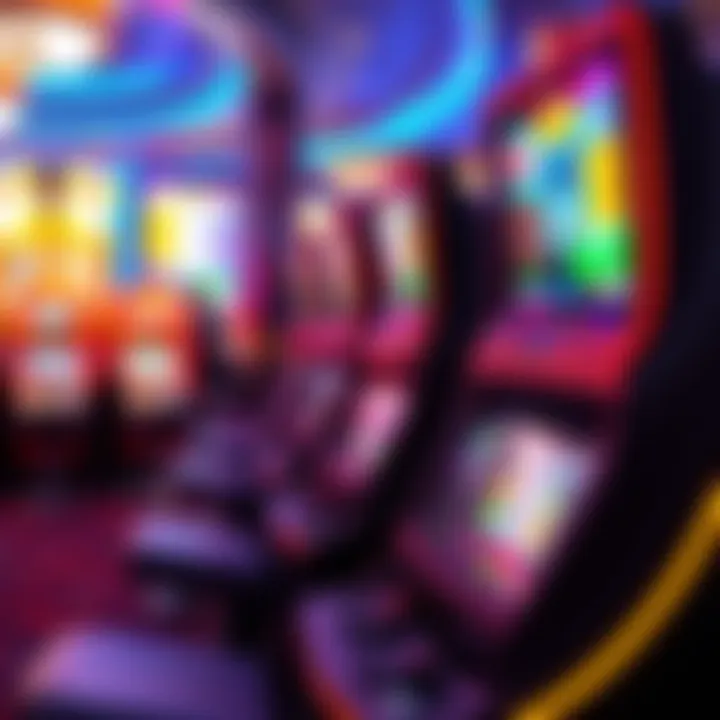 Innovative Gaming Technology in Casinos Innovative technology integration showcased on casino gaming terminals.