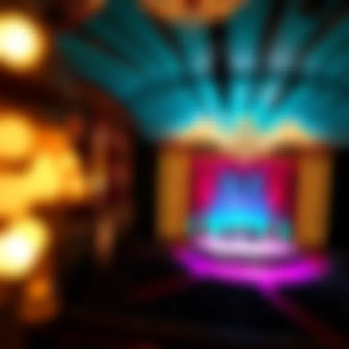 Exquisite Stage Set Design An exquisite stage set design of the Jubilee Show, reflecting its historical essence.