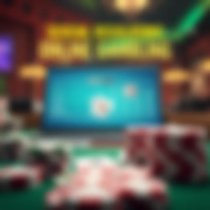 Federal Regulations on Online Gambling An infographic depicting the federal regulations governing online gambling