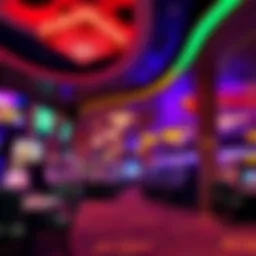 Luxurious interior of a new Pennsylvania casino