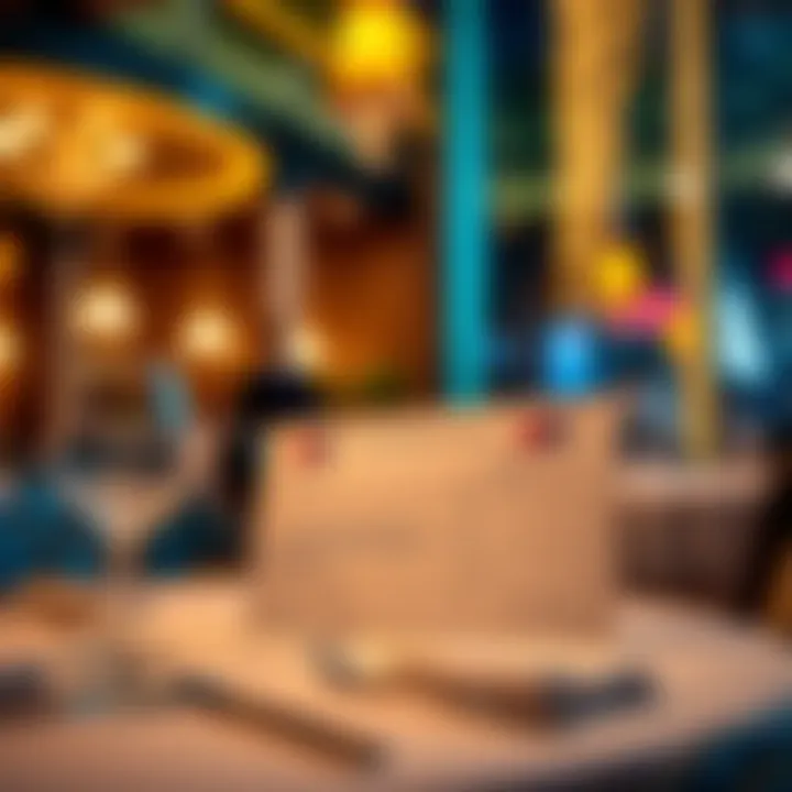 Exclusive Dining Reservations Exclusive reservation confirmation for a high-end restaurant