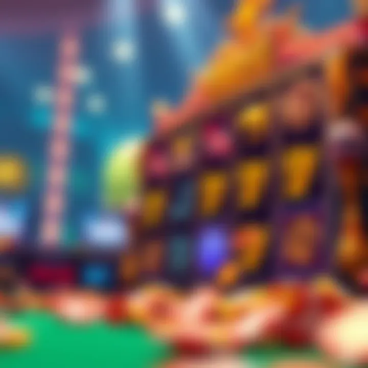 Dynamic Gameplay Animation of Totally Puzzled Slot A vibrant animation depicting gameplay from the Totally Puzzled slot, highlighting special features