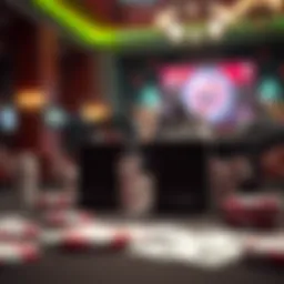 Visual representation of betting odds and their equivalent percentages