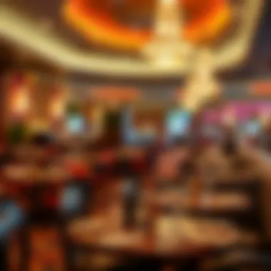 Diverse dining options available within the Tropicana Las Vegas