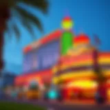 Architectural Marvel of Tropicana Las Vegas Exterior view of Tropicana Las Vegas showcasing its vibrant architecture