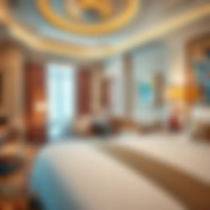 Luxurious room interior featuring elegant decor at Tropicana Las Vegas