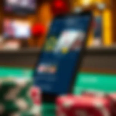 Recent User Interface Updates of TwinSpires App User interface of the TwinSpires app highlighting recent updates