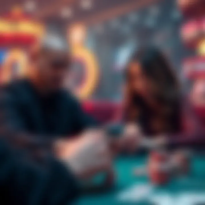 User Engagement with TwinSpires Android App Illustration depicting user engagement and experience with the app