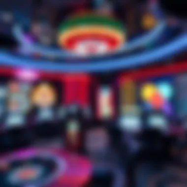 A futuristic casino concept reflecting emerging trends and technologies
