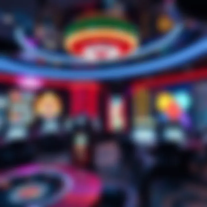 A futuristic casino concept reflecting emerging trends and technologies