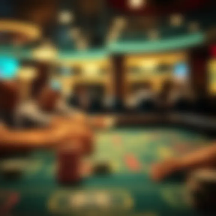 Strategic Gameplay Highlighting Odds Strategic gameplay in craps with highlighted odds