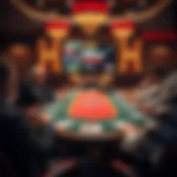 Strategic table setup for poker