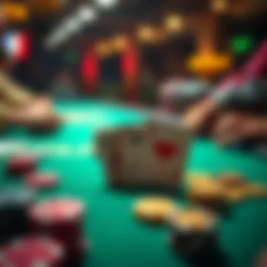 Strategic Use of Poker Pairs Strategic positioning of poker pairs on a playing table