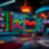 Analyzing poker data on a screen