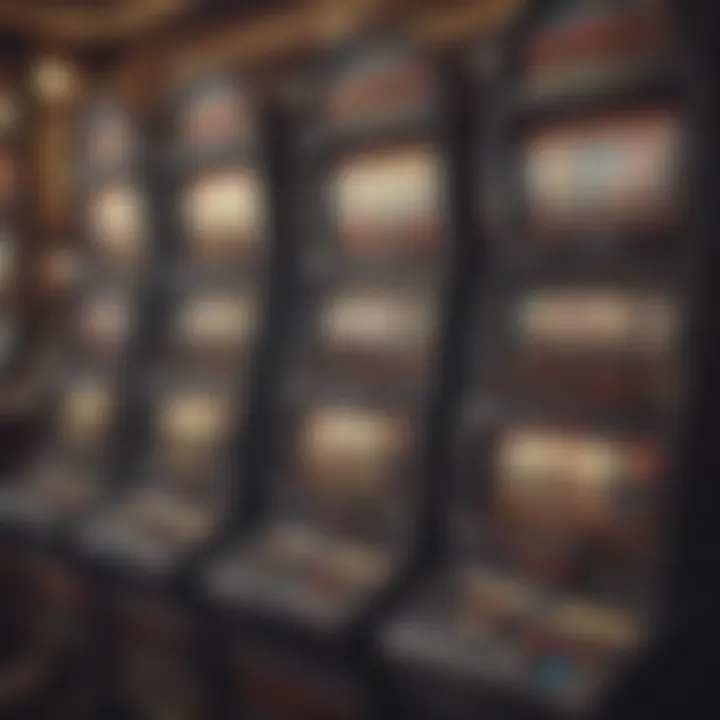 Comparison chart of scatter slot machines and traditional slot machines