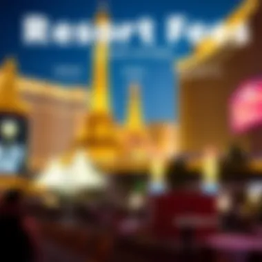 Comparative Resort Fees in Las Vegas Comparison chart of resort fees in Las Vegas hotels